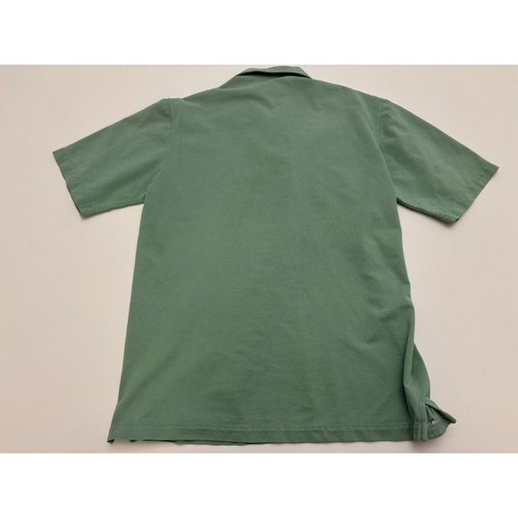 Kiton Napoli Green Polo Cotton Shirt Made In Italy Medium - Picture 6 of 6